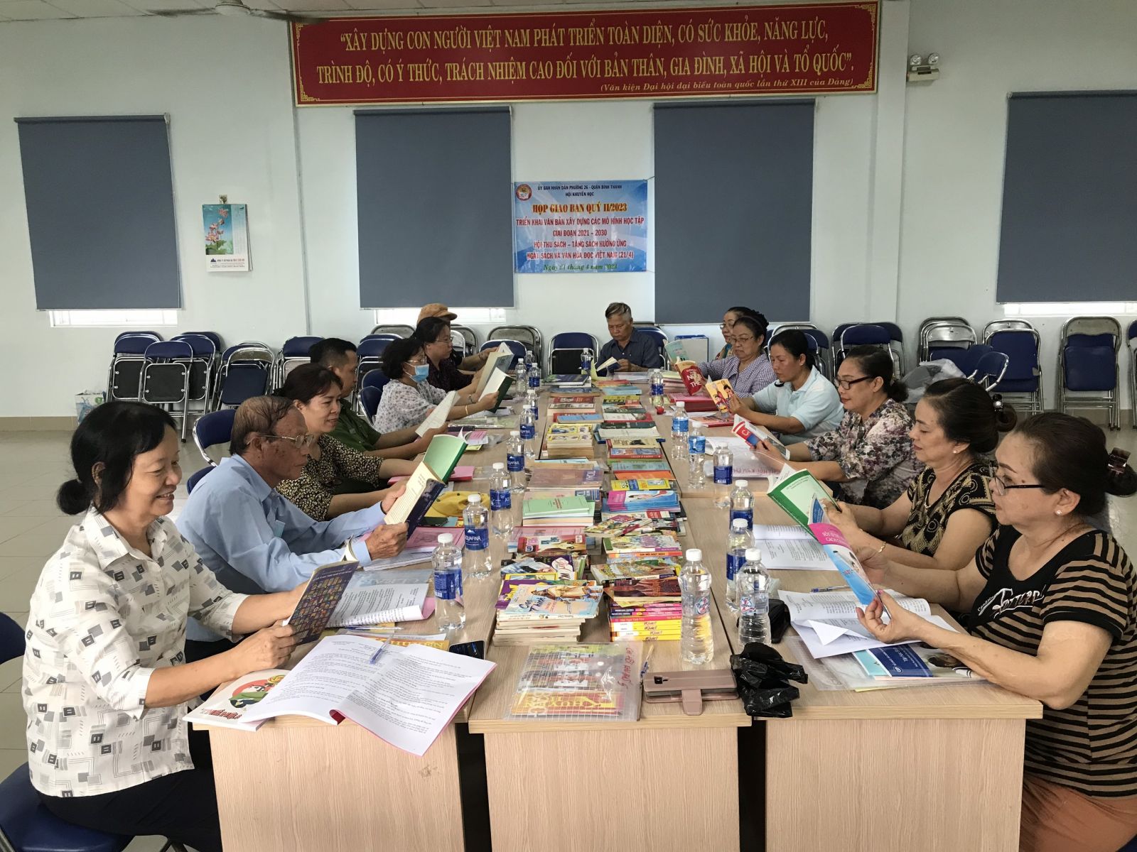 HƯỞNG ỨNG NGÀY HỘI VĂN HÓA ĐỌC